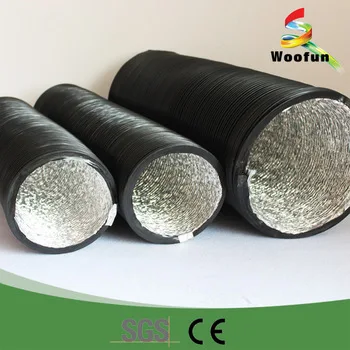 Factory direct supply air conditioning PVC Flexible aluminum foil air duct