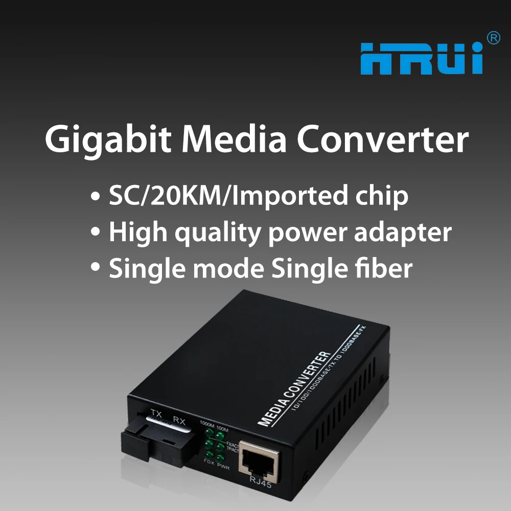industrial copper to fiber st media converter poe with fiber