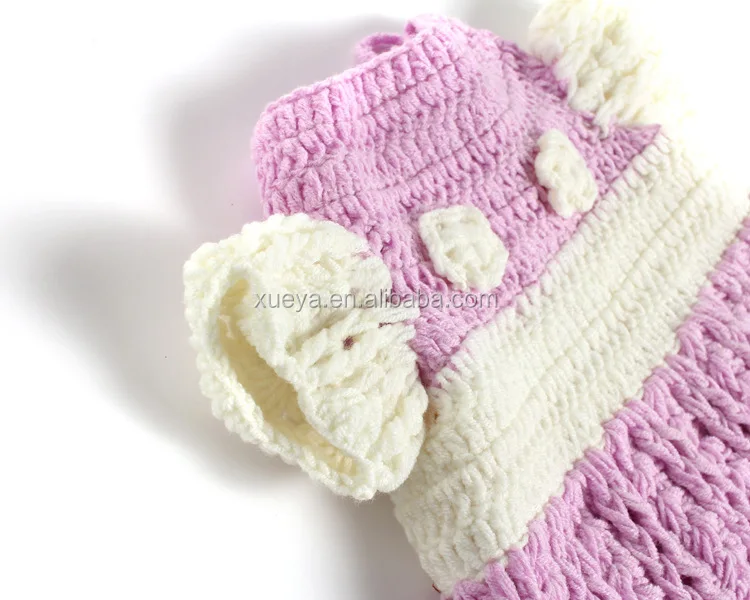 
Wholesale boutique free knitting patterns dolls clothes for baby photo props 