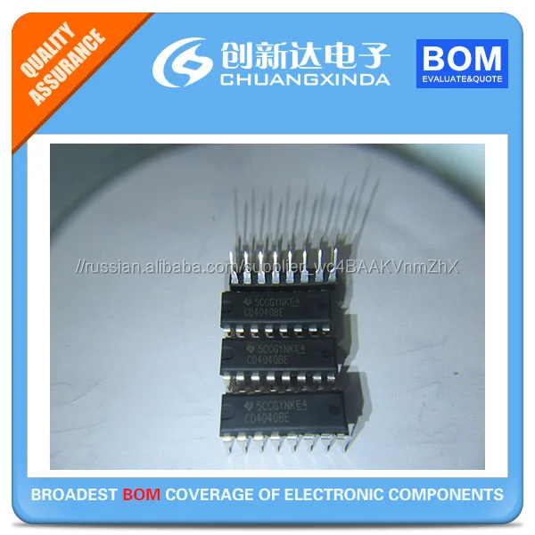 CD4012BE цена дешево качество ИС, счетчики 12 STAGE BINARY CNTR