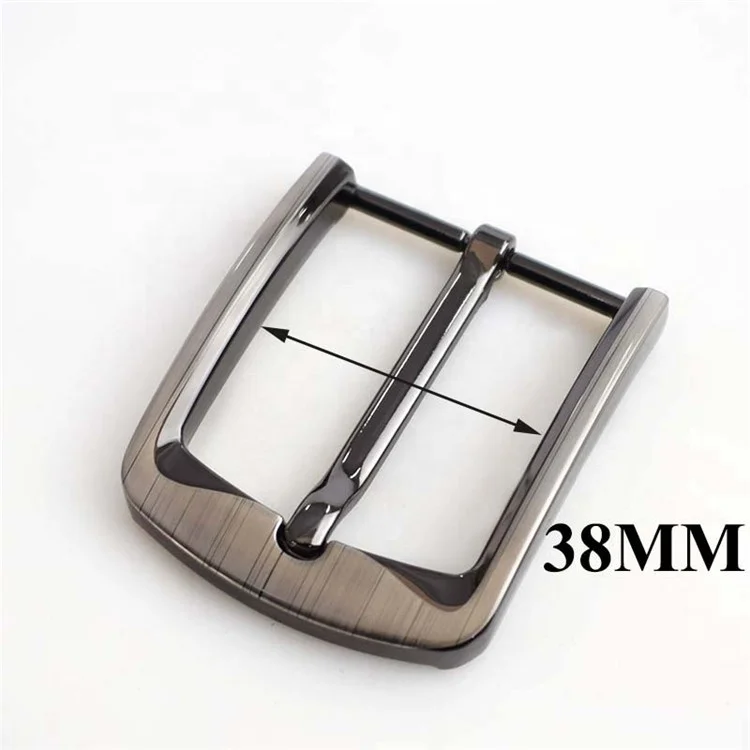 MeeTee ZK897 40mm Men Leather Belt Buckle High Quality Solid Alloy Pin Clasp Buckle for Trouser Jeans DIY Leather Waist Buckles