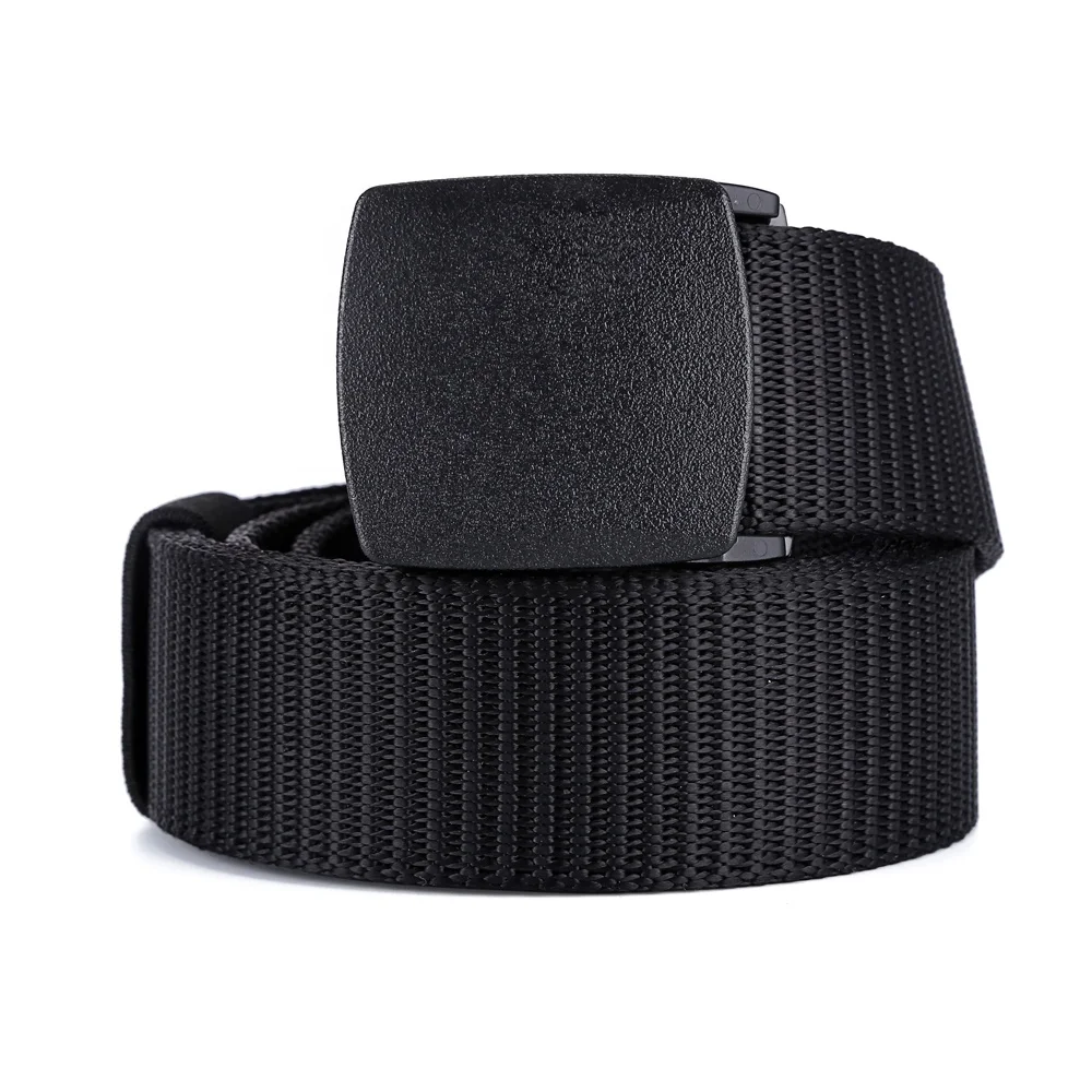 8207 Tactical  Nylon Fabric Belt Buy One Get One With Plastic Buckle Discount Belt