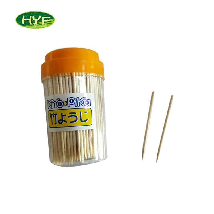 Экологически чистые одноразовые деревянные плоские зубочистки