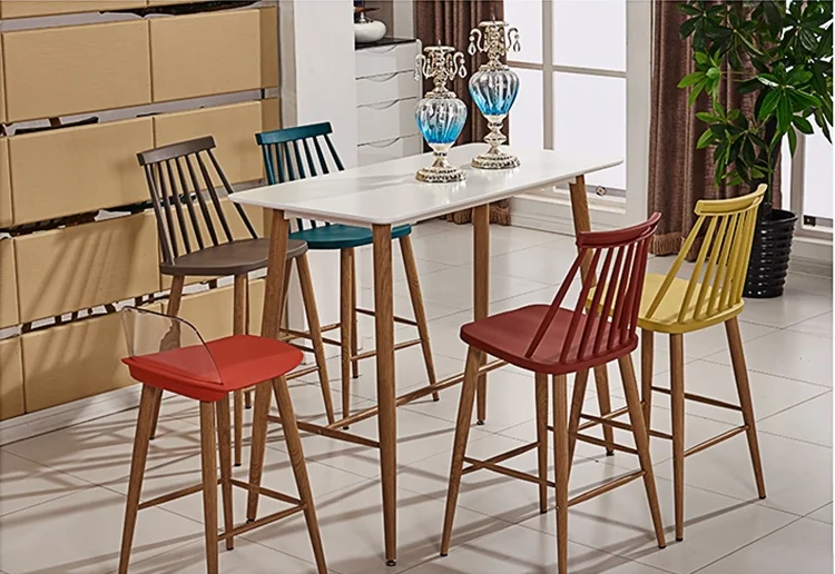 
European Favor Bar And Lounge Furniture Used Wooden Bar Furniture Square Top Bar Bistro Table 