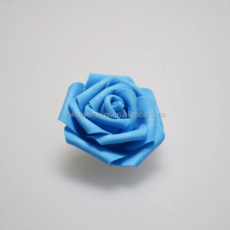 Wholesale 6 cm rose flower head PE foam flower for box packing