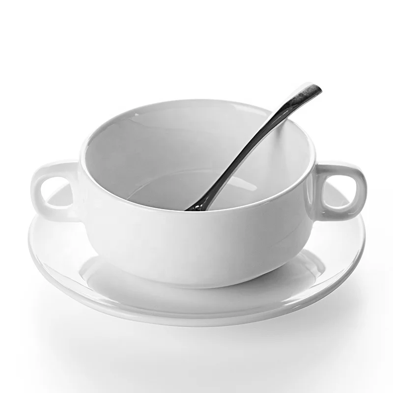 Guangzhou Manufacturer Hotel Restaurant Stackable 270ml Bowl Porcelain Japan Style/