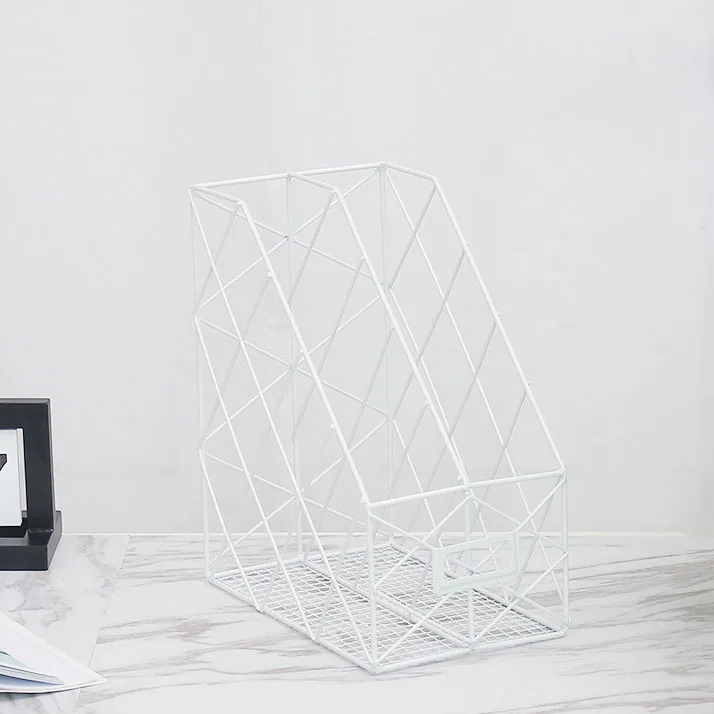 Прочные Декоративные подставки для магазинов, черные и золотые подставки для хранения документов