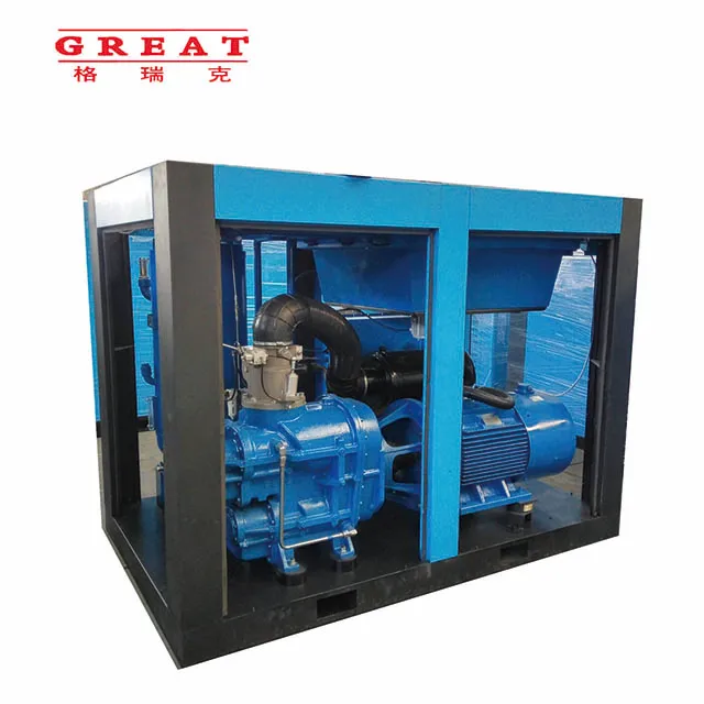 Китай большой 8 бар 37 кВт 50 л.с. винтовой воздушный компрессор для промышленной швейной машины