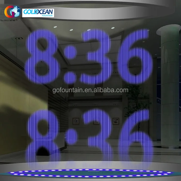 Trade Assurance Digital Water Printer Curtain for Show