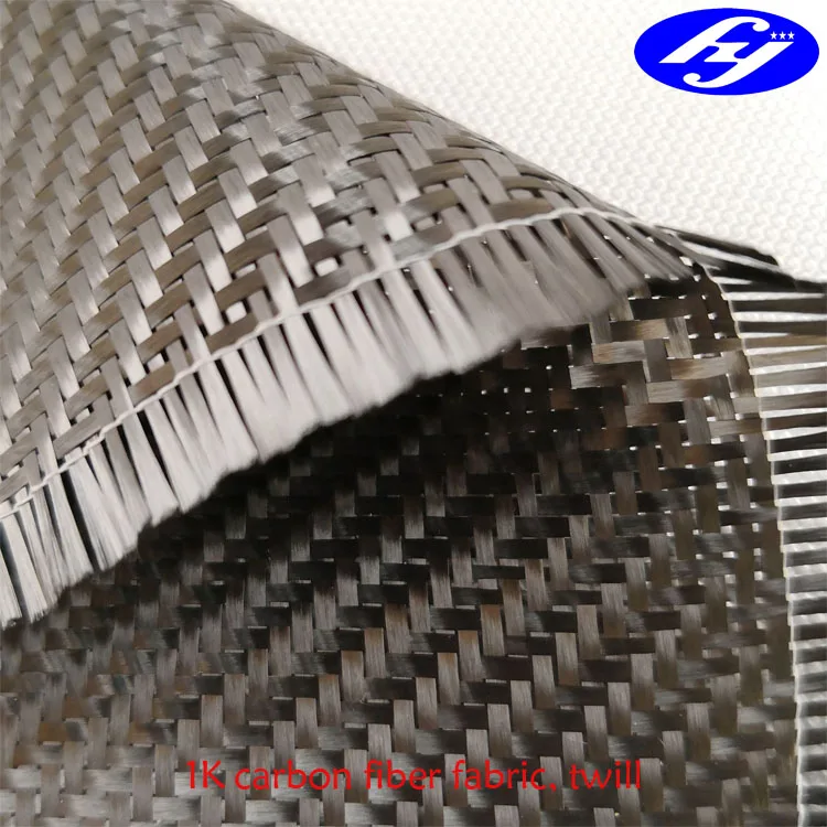 120g/m2 1K Woven Twill Carbon Fiber Fabric/cloth/roll