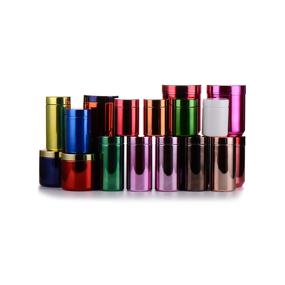 GensYu Custom Food Class Plastic Material Sports Nutrition Packaging Metalized Protein Powder Container