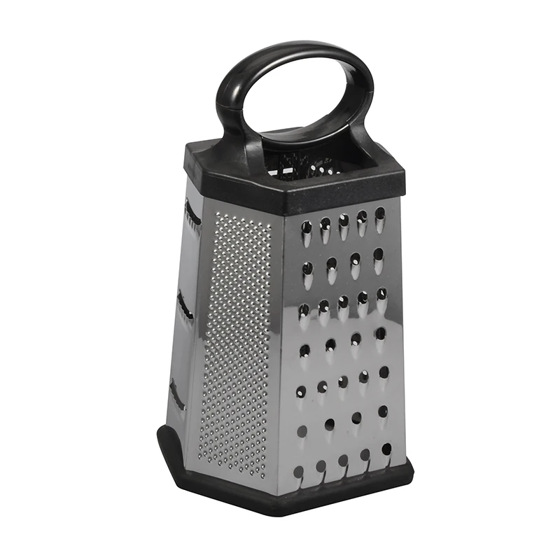 
Amazon Hot Sale Multi-function 6 sides vegetable stainless steel kitchen cheese anything grater 