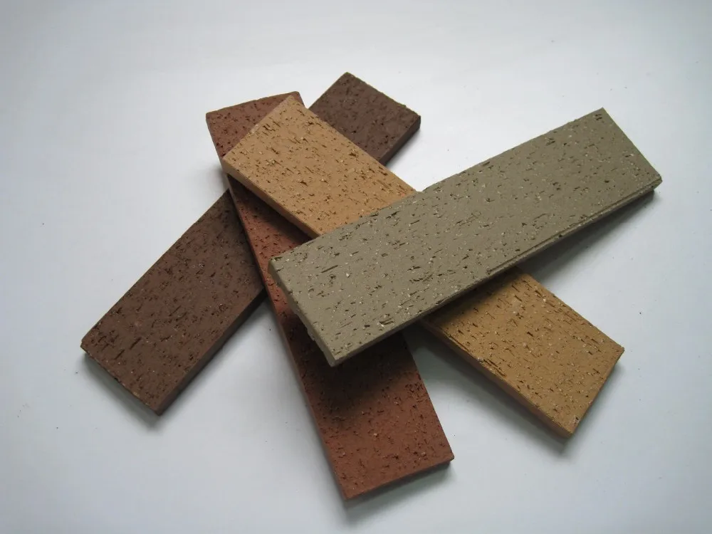 Brick manufacturing machine made split clay brick