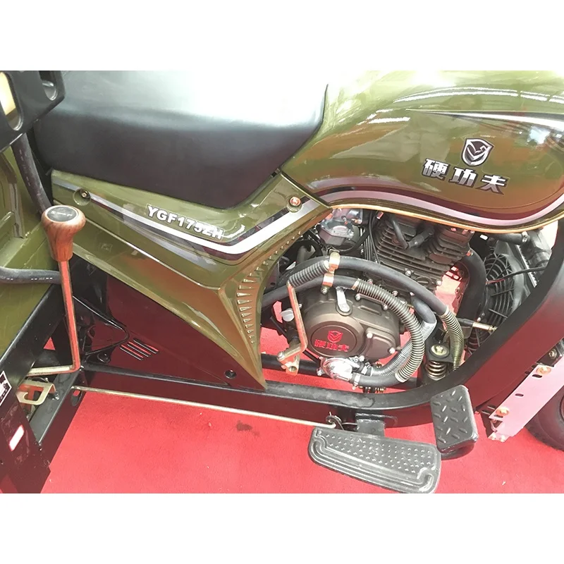 175cc water cooling tricycle with new type head lamp Pakistan type three wheel motorcycle cargo