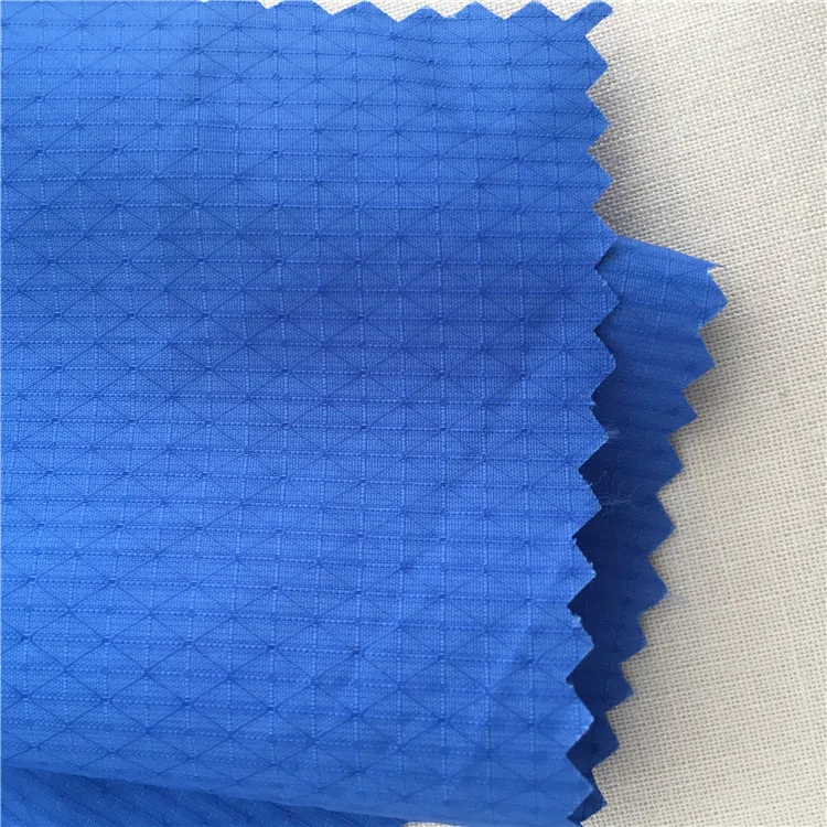 Ultra thin 40D nylon  taffeta thin fabric ripstop nylon pu fabric for parachute