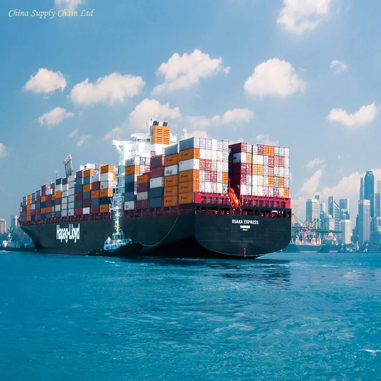 Китайская транспортная компания, контейнерное обслуживание, морской экспедитор из Тяньцзиня Шанхая в Ливию