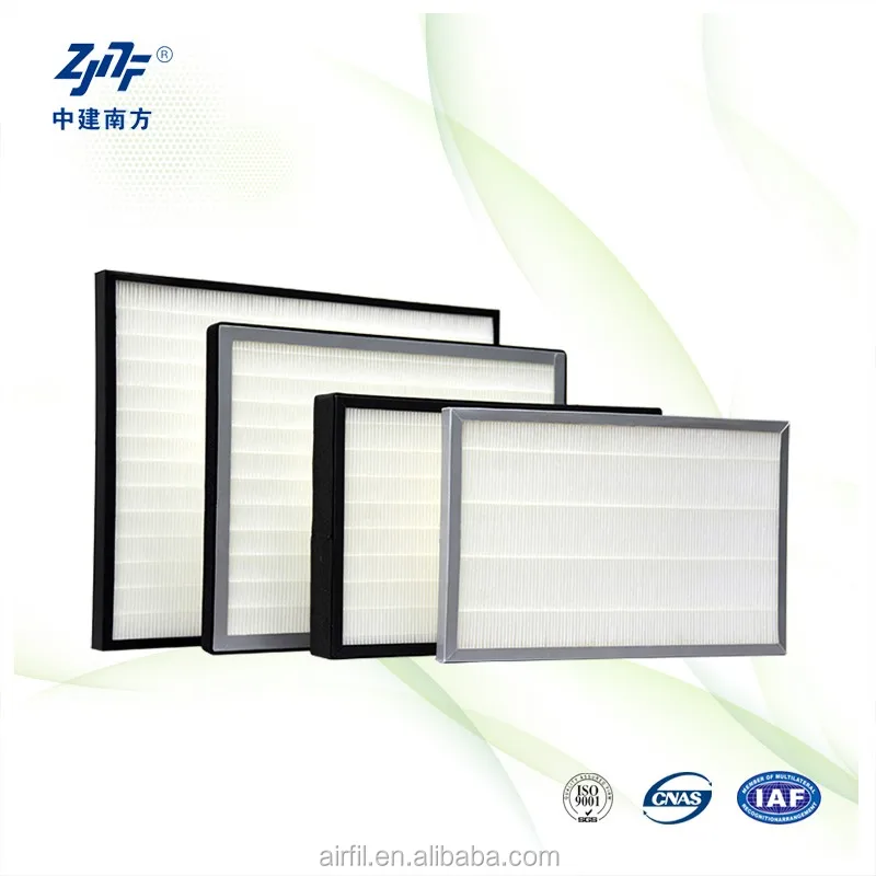 UL mushroom laboratory laminar flow hood H13 H14 eu11 hepa compressor air filter with FFU fan filter unit