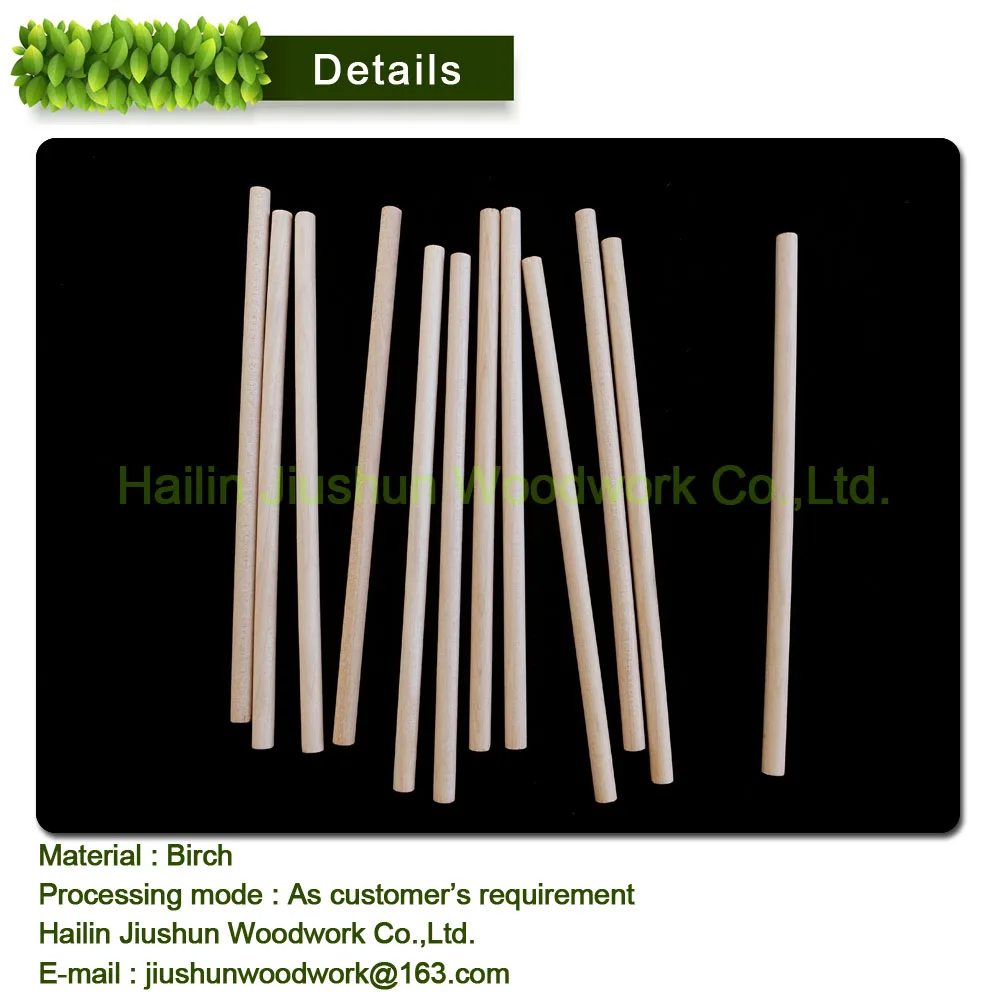 Wood cotton candy stick / DIY