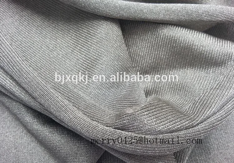
Real silver fiber reflective /nano silver underwear fabric / anti radiation fabric 