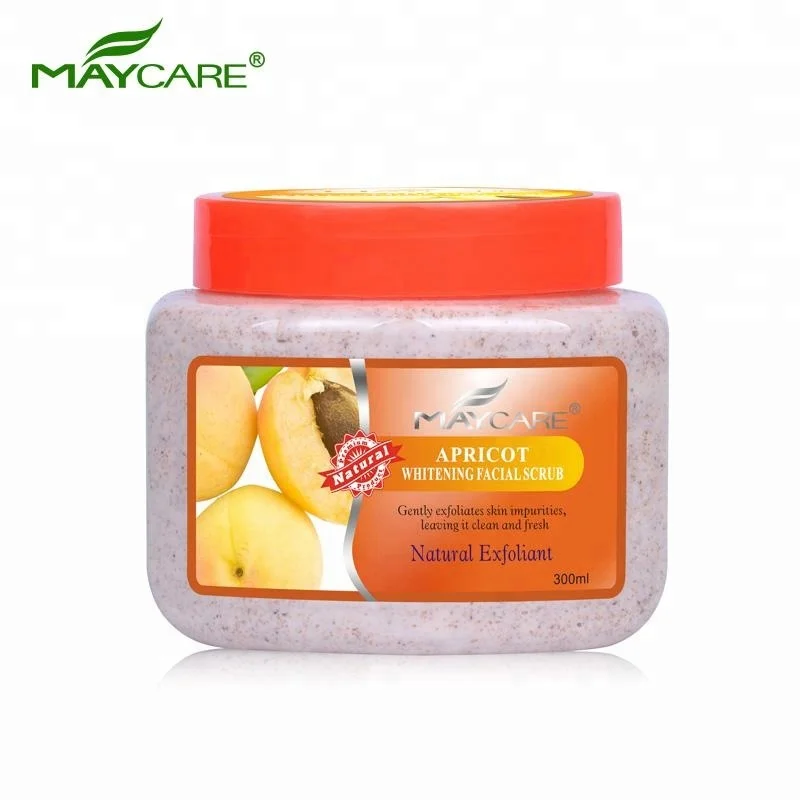 Натуральные эфирные масла, отшелушивающий, высокое качество крем Абрикос скраб для лица