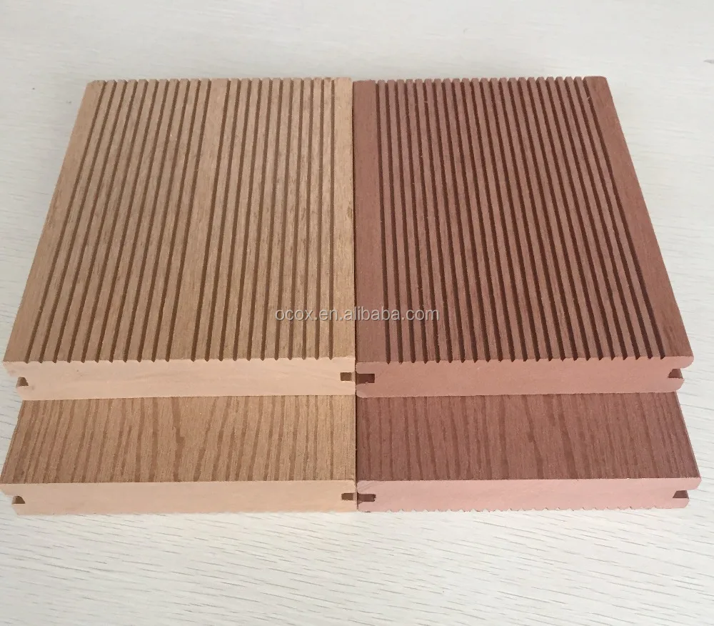 Hot sales solid wood plastic composite decking flooring WPC deck board