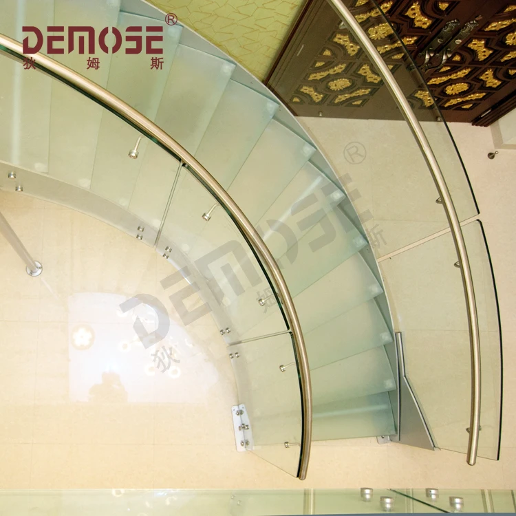 mezzanine stairs & glass stair panels