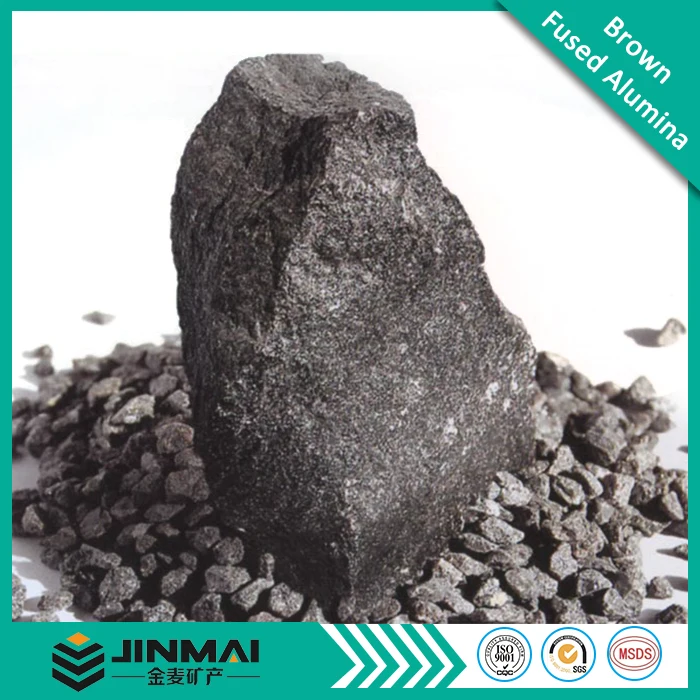 High Purity Al2O3 95% Brown Corundum / Brown Fused Alumina For Abrasive And Refractory