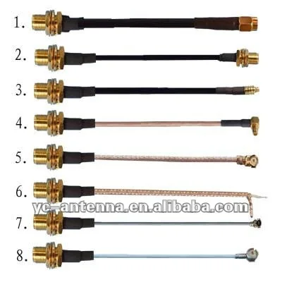 Коннектор SMA rg174 коаксиальный антенный кабель в