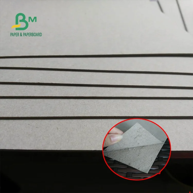 Grey Graphic Board 1.0mm 1.5mm Thick for Books and Folders