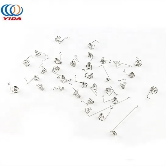 new design Stainless steel remote control Battery compression springs