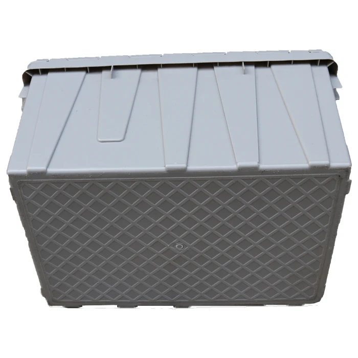 Соедините пластиковые ящики в продаже подвижные аренду прикрепите крышку пластиковый подвижный ящик контейнер с прикрепленной крышкой