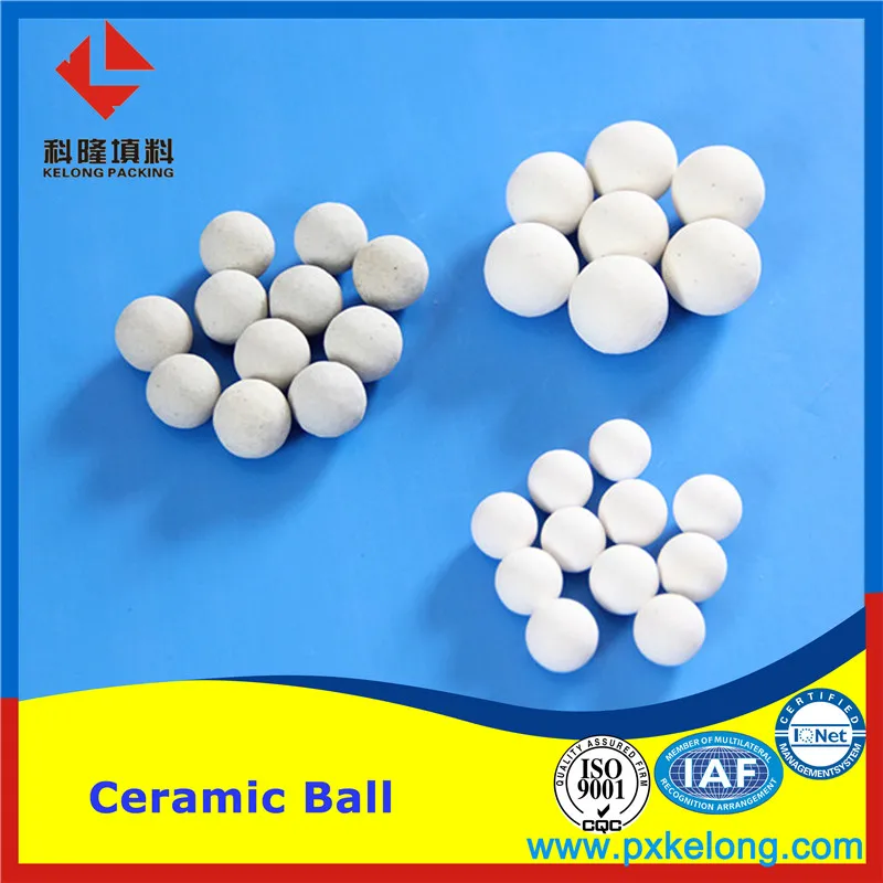 Bio Inert Alumina Ceramic Packing Grinding Ball From Kelong