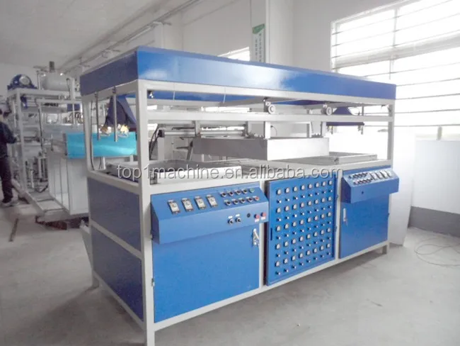 Manual plastic acrylic luggage vacuum forming machine, suitcase diy vacuum forming machine, termoform plastic molding machine