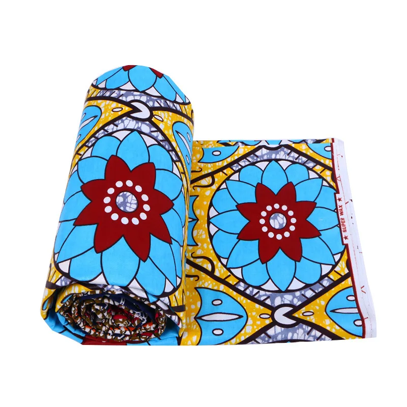 100% cotton Wax African Wax Printing Fabric