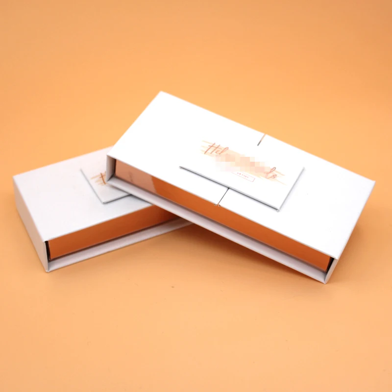 Totally Safe creat own brand custom logo lash box with high quality
