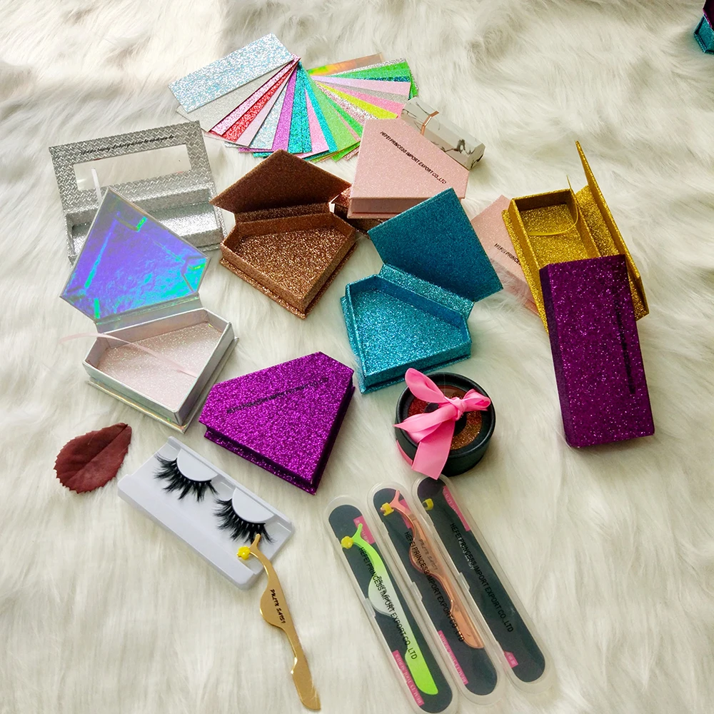 Private labeling eyelash box paper sleeve