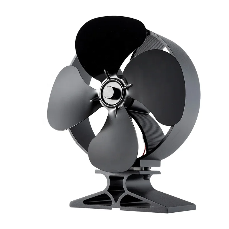 
Robust design patent Super high airflow 250cfm low noise Heat Powered Eco friendly Neat864 wood stove fan Log Burner 