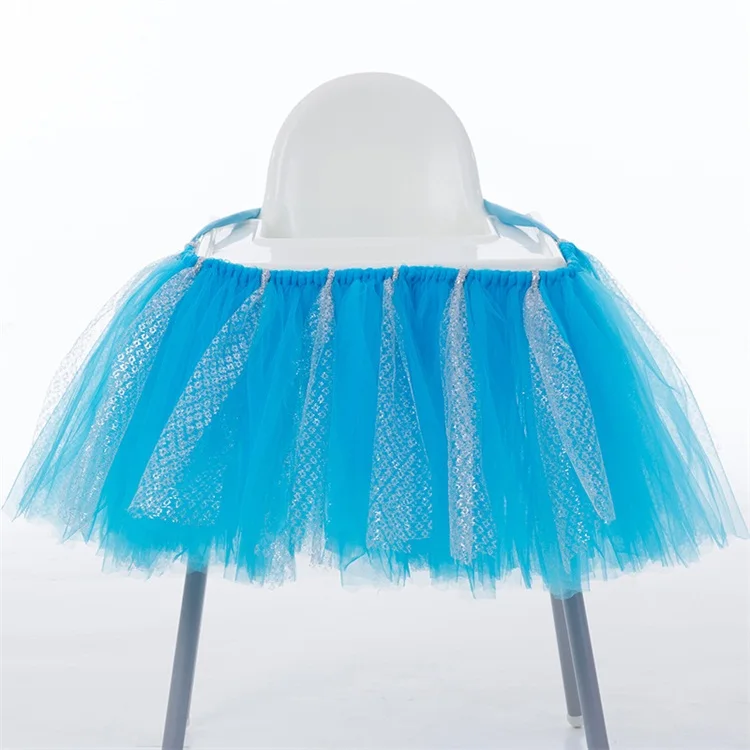 
Net Yarnc Party Decoration Tutu Chair Table Skirt 