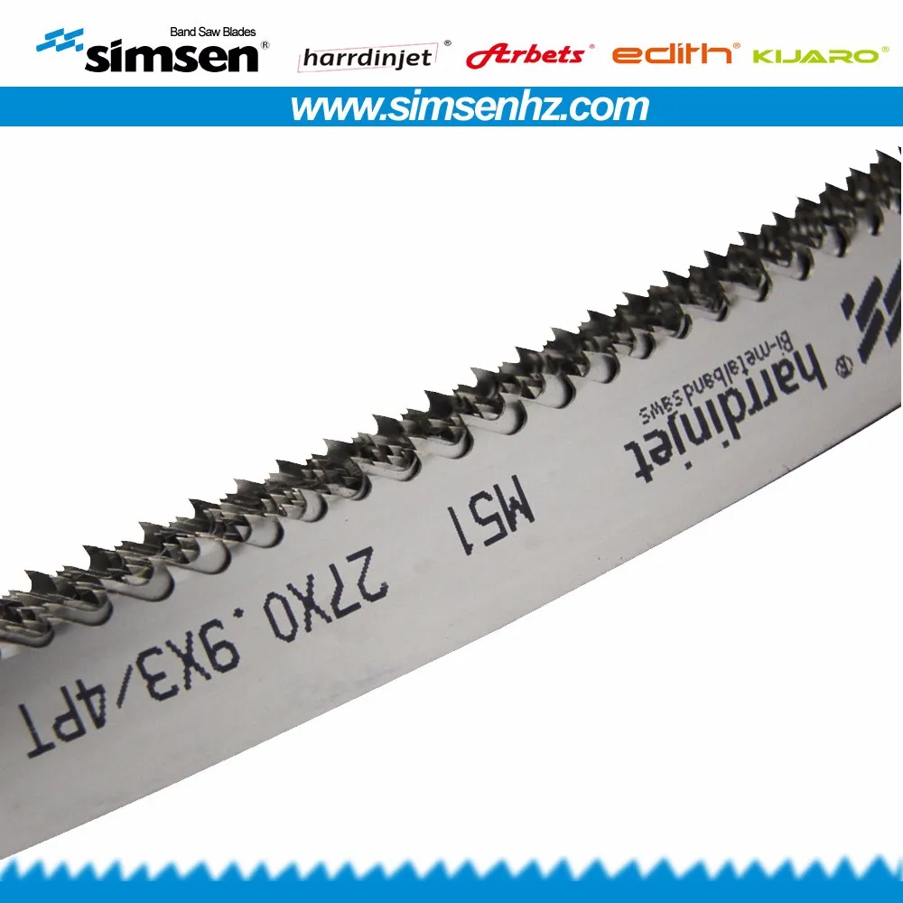 M51 Bimetal Band Saw Tape For Metal Cutting