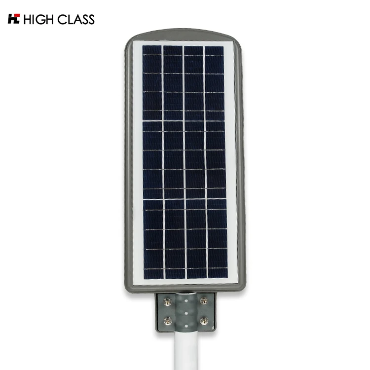 High lumen SMD 10w 20w 40w 50w 60w 100w IP65 outdoor integrated motion sensor all in one solar led street light price