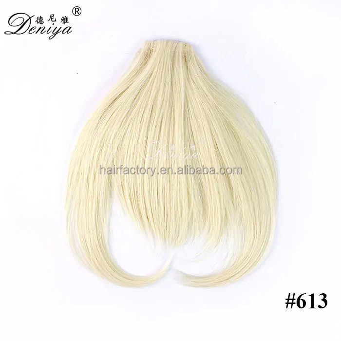 
Hot sale virgin human hair bang high quality fringe for lady 
