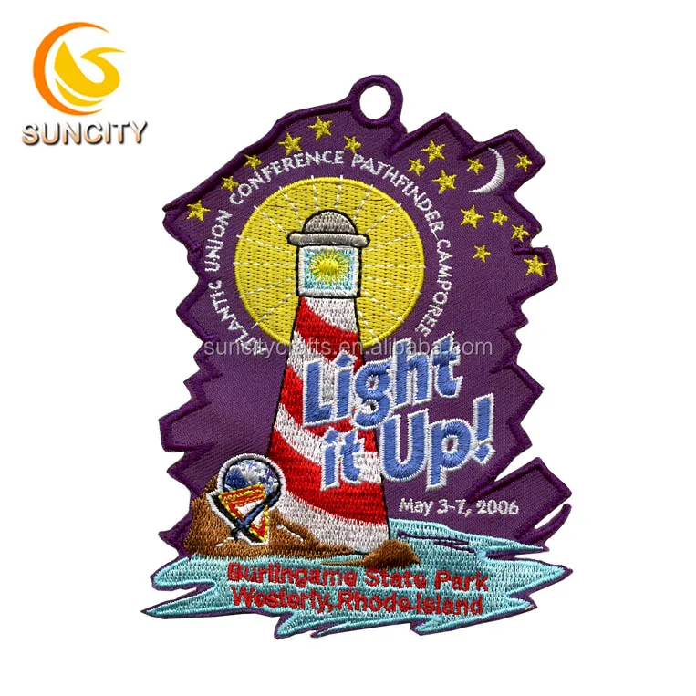 High quality custom logo Gulf States Camporee Embroidery Patch