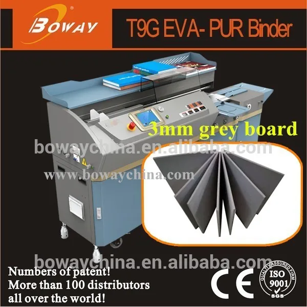Hupu boway fullar 2015 new china product 1st pur-eva 2 by 1 binding machines