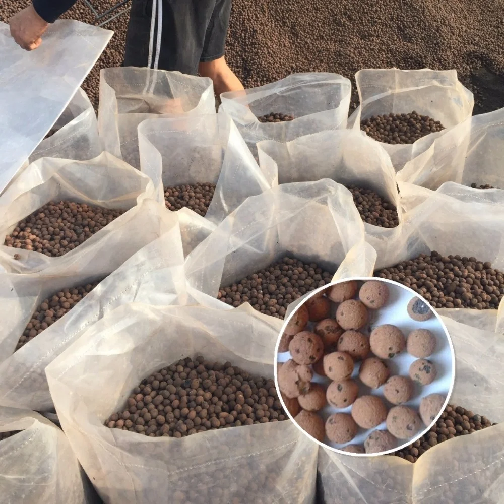 Leca Stone Expanded Clay Pellets for Hydroponic Growing Medium