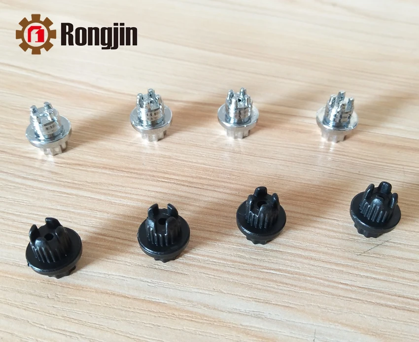 ABS Plastic Wheel Rivets Bottom 7.7mm Top 11.8mm For Car Refitting