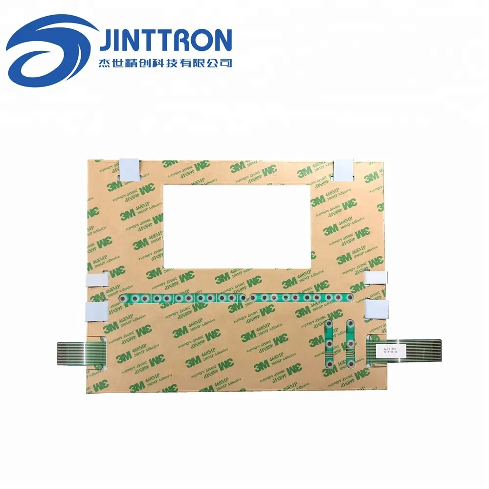 
Membrane keyboard, keypad switch with metal dome, tactile feeling, insert card apply for PCB to industrial controller 