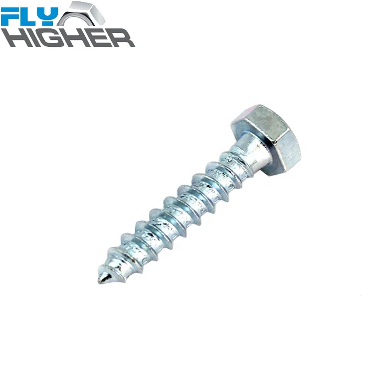 DIN571 Hex Head Wood Screw