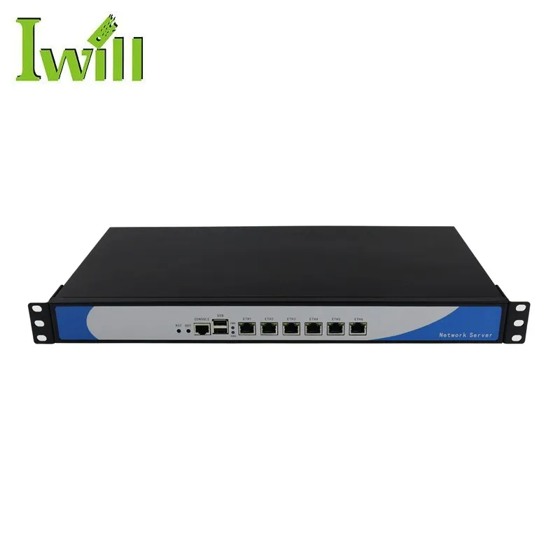Дешевые 6 RJ45 LAN NS-1U8L (B75) Core i3-3220, i5-3450, i7-3770 Pfsense стойку AES NI сервера 1U