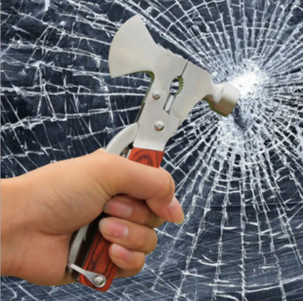 Оптовая продажа, многофункциональный аварийный молоток безопасности для автомобиля/уличный аварийный молоток для безопасности