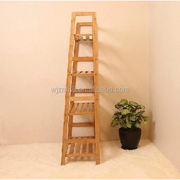 4 tier bamboo bookcase furniture, office book shelf wholesale